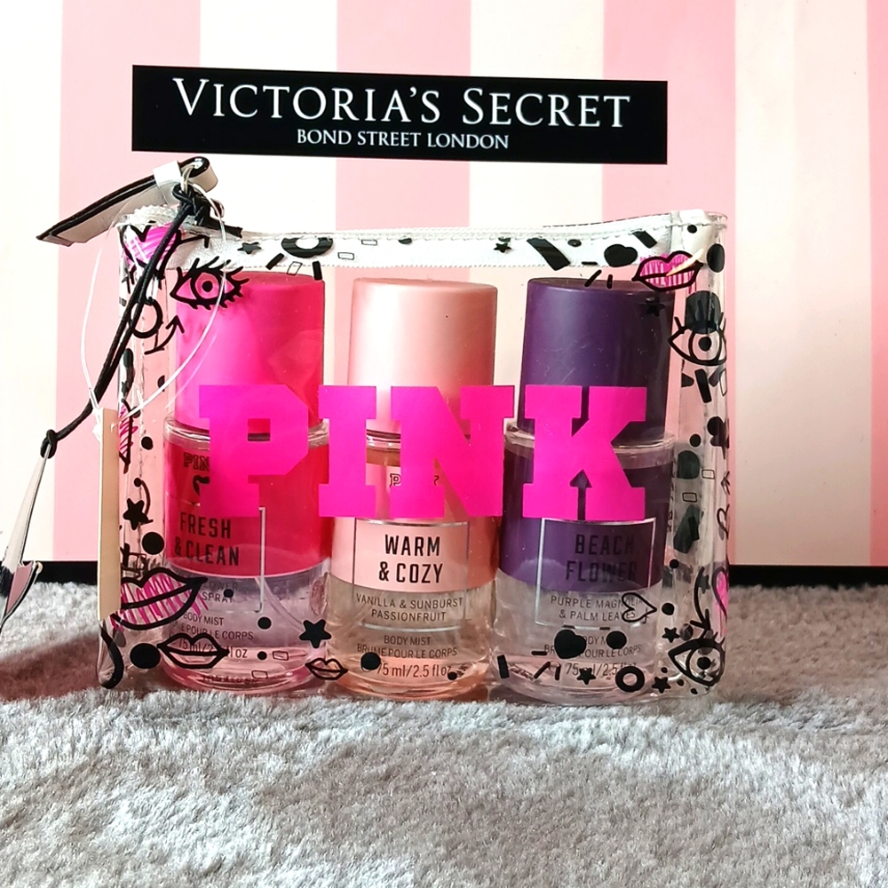 3pcs Pink bundle